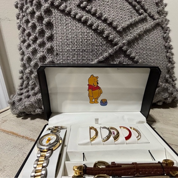 Vintage❤️New Disney Winnie the PoohWatch Set - Picture 4 of 6